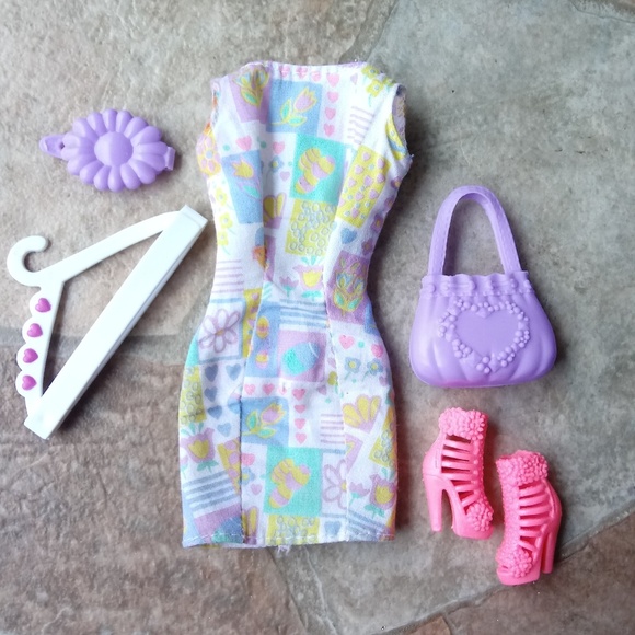 Barbie Other - Barbie Pink Label Easter Spring Wardrobe Set